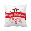 Love Birds Happy Valentines Day Square Throw Pillow Insert Cushion Cover Home Sofa Decor Gift