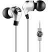 Monster N-lite second generation can be very ear-style earphone powerful bass music headset wire with a wheat ear plug general mobile phone headset silver