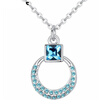 Stylish Vintage Fashion Jewelry Crystal from Austrian Fashion Necklaces Pendants For Women Accessories 24504