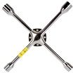 Wick Wico WK40352 car cross tire socket wrench labor-saving disassembly tire tools self-driving equipment car repair tools emergency rescue tire wrench