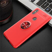 Xiaomi Mix 2S Luxury Metal Ring Magnetic Bracket Shockproof Cooling TPU Phone Case