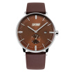 Mens Quartz Watch Fashion Casual Business Style Leather Band Wriswatch