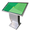Android system 10 points touch screen digital signage kiosk totem lcd display