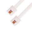 Shanze SAMZHE DH-4002L 4-core multi-strand 6P4C pure copper telephone line voice jumper machine extension cable connecting line finished telephone line with crystal head 2 meters