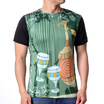 Mens T Shirt Keep Calm Shirt Cup Beer Fashion Men Tops