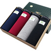 Seven wolves men &39s underpants bamboo fiber breathable angle underwear four 95128-4 XL