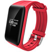 GASON smart bracelet K1 24-hour continuous heart rate movement bracelet men&women step waterproof 50 meters call WeChat content remind China Red