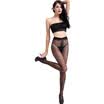 Jingdong supermarket Langsha stockings women thin fashion sexy core silk pantyhose 2 double skin 2 black no trace T crotch uniform