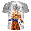 3D Printed Dragon Ball Z T-shirt Casual Short Sleeve T Shirt