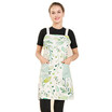 Women Bib KitchenCotton linen Apron with Pocket Durable Comfortable Cute Apron for Cooking Baking