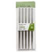 Double gun Suncha 304 stainless steel chopsticks suit non-slip Japanese-style gift hotel home 10 double installed KZ3080 smooth coil