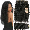 YAVIDA Hair Malaysian Deep Wave 3 Bundles 7A Unprocessed Human Hair Virgin Malaysian Curly Hair Virgin Hair