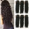 YAVIDA Hair 7A Malaysian Curly Hair 3pcs Lot Deep Wave Malaysian Virgin Hair Bundles Malaysian Curly Hair