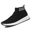 2018 Medium Cut Sneakers for Men Fly Knit Upper Men Running Shoes Breathable Trainers Lightweight Male Sport Athletic Shoes
