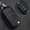 Che Dapin Volkswagen Key Bag Leather Key Case Lavender Speedway Rui Teng Langhang Baolai Jetta Santana Polo Tiguan l Way Ling Duo Mai Teng Passat Car Keychain Black