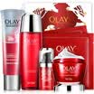 Olay Olay Fresh Essence Firming Gift Set 6pcs Red Bottle Cream 50gLiquid Water 150ml Cleanser 120g Eye Cream 15ml Mask 2pcs
