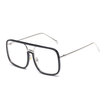 Unisex Oversized Square Glasses Sunglasses