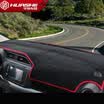 Huazhe Qichen M50V light pad M50V central control instrument panel sunscreen insulation dark pad auto accessories modification with embroidery red edge