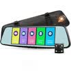 rexing D700 dual-lens Car dashboard camera 7-inch touch screen HD night vision 1080P reversing video car dvr