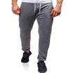 Mens Fashion Casual Pants Slim Fit Cotton Sport Pants Sweatpants for Men