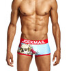 JOCKMAIL Mens Boxer Briefs Digital Print Boxer Briefs Fashion Sexy Breathable Quick-drying