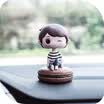 Guangyin car perfume decoration car perfume seat cartoon creative shaking head cake girl except odor light fragrance girl