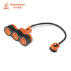 Baoer Xingke new national standard anti-swaying not bad socket for engineering household outdoor peripheral power line black with orange 5 meters 3PS-MC00001 MPSBN3EG0050