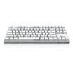 AKKO Ducky Zero 3087 cherry shaft mechanical keyboard 87 key original cherry axis PBT side engraved white red axis game keyboard wired keyboard