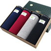 Septwolves 4 pack Mens Cotton Breathable Sports Mid-rise Boxer Briefs