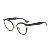 SHAUNA Oversize Women Cat Eye Glasses Frame Unique Ladies Clear Lens UV400