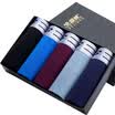 BEJIROG Mens Cotton Boxer Briefs 5pcs Assorted Colors