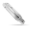 DM PD096 64G USB30 high speed full metal rotating U disk car U disk