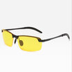 Metal Polarized Sunglasses Men Driving Sports Rimless Metal Polarized bicycle Sunglasses Male Cycling Goggle