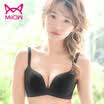 Cat MiiOW no trace no steel ring thin section gathered small chest ladies sports underwear female smooth girl bra sexy bra MRW11 pink 70A