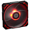 ID-COOLING PL-12025-R LED red high-performance chassis fan 800-2200 temperature control with shock pad