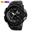 SKMEI 50 m Waterproof Fashion Digital Watch Three Time Display 1343