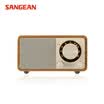 SANGEAN MOZART PURE Mozart Mini Wood Bluetooth Wireless Speaker Audio Radio