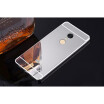 For redmi Note 5 Shining Mirror effect Hybrid case For Xiaomi Redmi 5 Plus Aluminum Alloy Meta frame Hard PC back cover Bumper