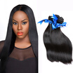 WYF Virgin Hair Straight Hair 4 Bundles 100 Malaysian Unprocessed Human Hair Bundles