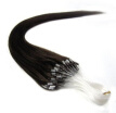 Promotion High Quality 100PcsSet 50g Easy Loop Micro Ring Beads Tipped Human Hair Extensions 16 18 20 22 24 26Inch