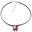 New Designs Love Heart Clover Necklaces Pendants For Best Friends Gift Crystals from Swa Elements Chain Necklace Jewelry 24882