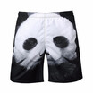 Mans Fashion Trend Casual Sports Cute Cartoon Animal Printed Beach Shorts
