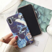 Fashion simple marble series mobile phone case iPhone78 plus simple apple X all-inclusive mobile phone hard shell protective cove