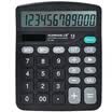 Sanmu SUNWOOD solar dual power desktop calculator 12-bit large screen black 837