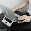 Must be beautiful BUBM aluminum notebook stand Apple small new HP notebook stand desktop heightening bracket protection cervical vertebra DNJZ silver