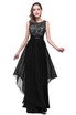 Lace Long Evening Prom Dresses Mother of the Bride dresses Chiffon Formal Party Dress Backless Evening Gown