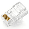 Shengwei RC-4100 project-level gold-plated super five crystal head computer network broadband cable connector 100 box unshielded 8-pin RJ45 crystal head