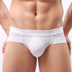 Mens Low-Rise Modal Underpant Soft Silky Breathable Triangle Underwear Brift