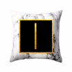 Fundas de almohada modernas 45 * 45 Carta de palabra del alfabeto de oro Patrón de almohada de mármol blanco Funda de almohada Súper suave funda de sofá cama Protec Fundas de almohada modernas 45 * 45 Carta de palabra del alfabeto de oro Patrón de almohada de mármol blanco Funda de almohada Súper suave funda de sofá cama Protec