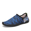 New Unisex Striped Shoes Beach Pool Swim Sneakers Stretch Slip On Quick Drying Aqua Shoes plus size 35-47